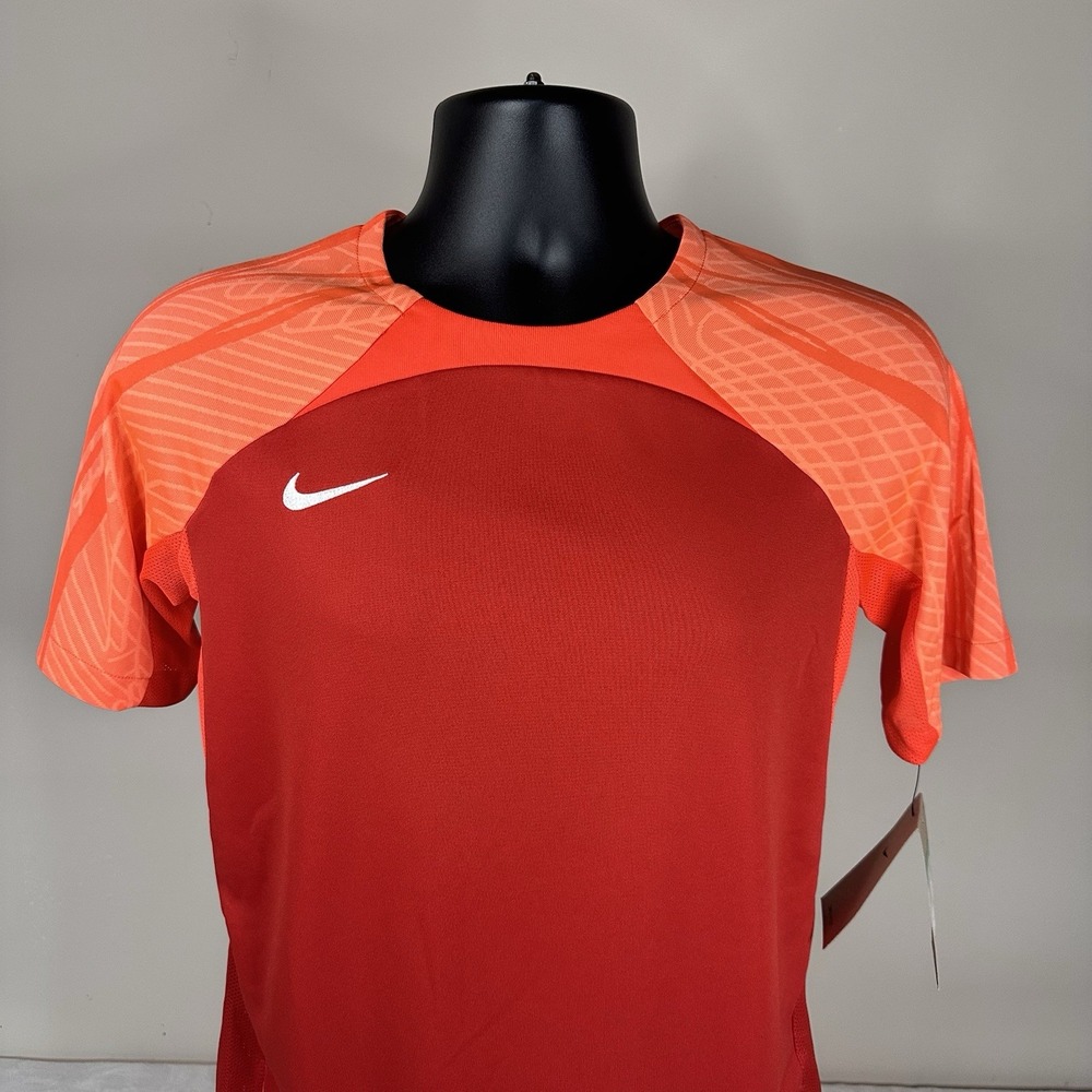 Nike Kids Dri-Fit Strike 3 Soccer Jersey Red DR0913-657 Youth Extra Large XL NWT